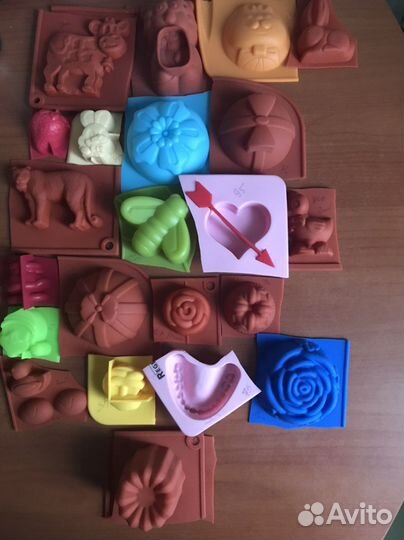 Силиконовые формы для мыла