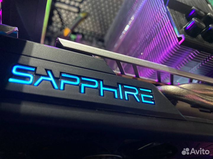 Игровой компьютер + монитор RX580/R5 2600X/16GB