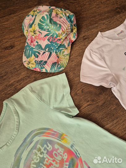 Вещи пакетом на девочку р.134-140