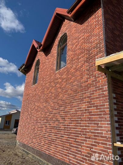 Фасадные термопанели. Кабанчик. Фасадная плитка