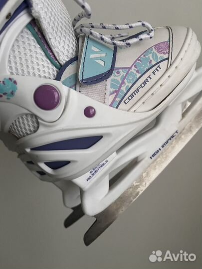 Коньки детские раздвижные Nordway 26-31 размер