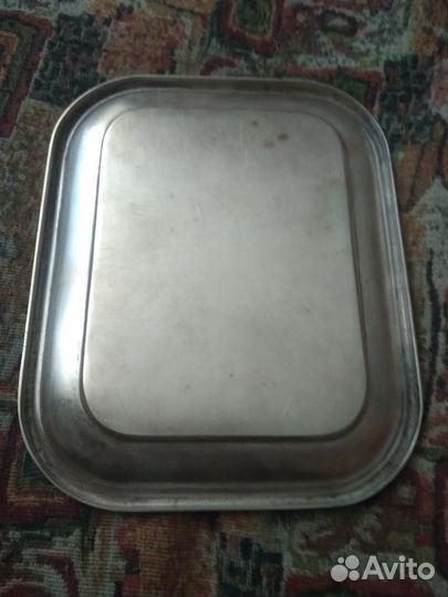 Поднос мельхиор СССР