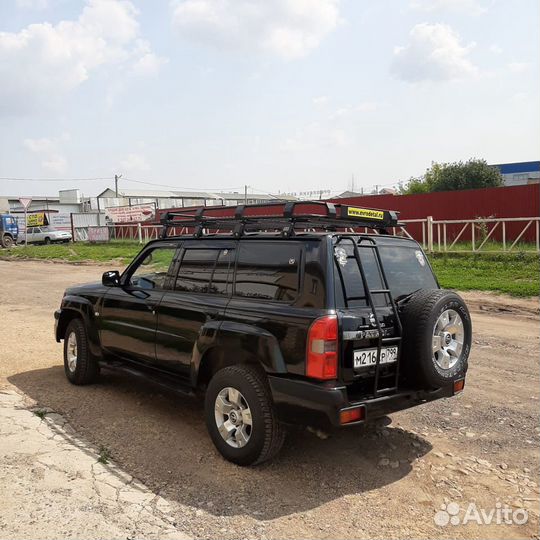 Багажник экспедиционный Nissan Patrol (с сеткой)