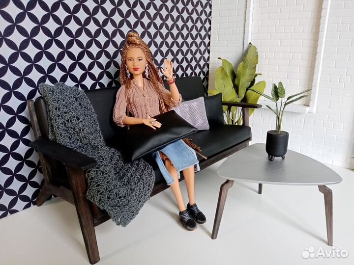 Мебель 1/6 диван для кукол Барби Barbie