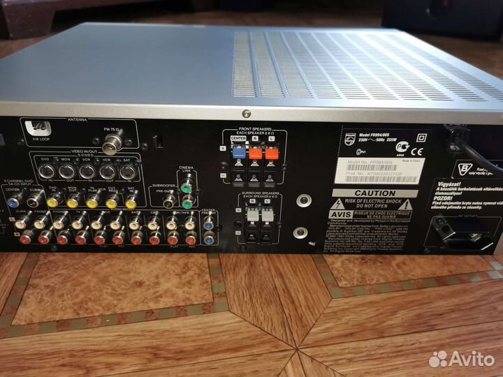 Av-ресивер/усилитель 5х100вт Philips FR 994