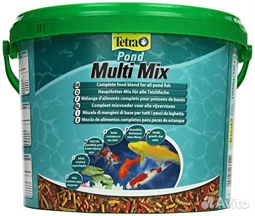 Сухие корма для аквариумных и прудовых рыбок