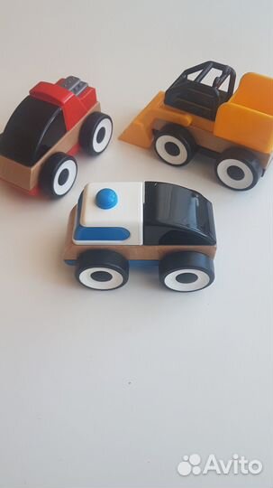 Машинки IKEA Лиллабу 3 шт
