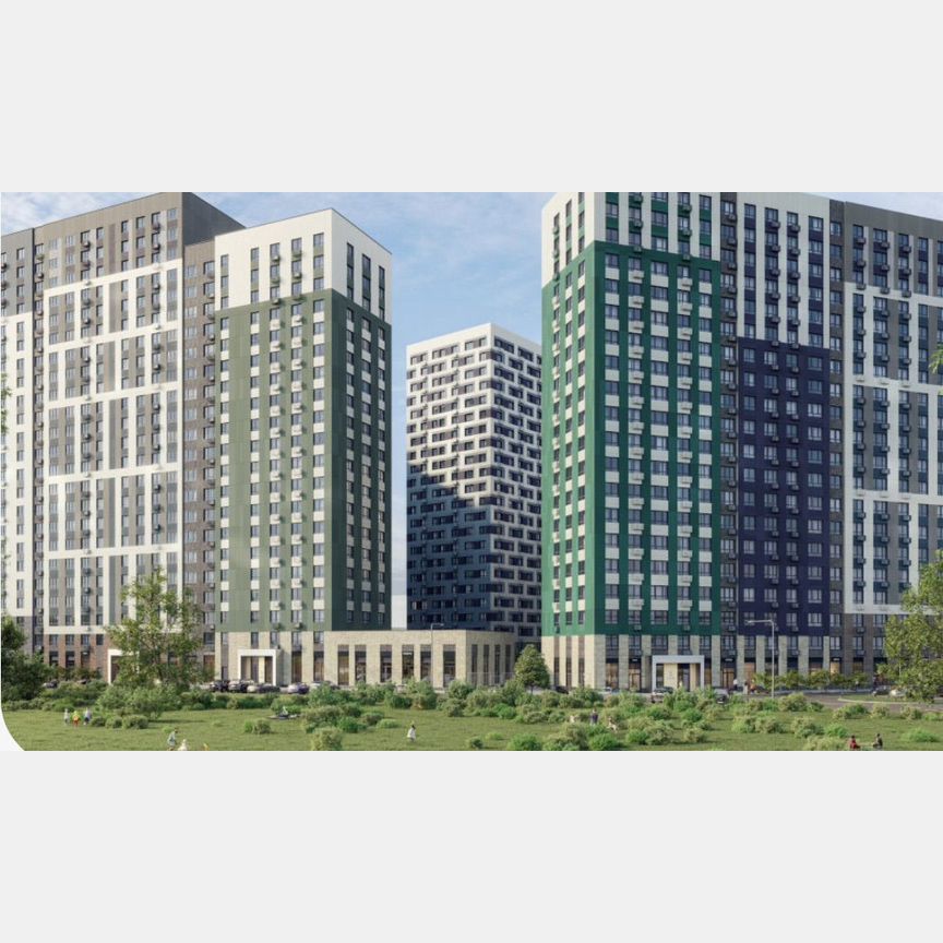 3-к. квартира, 78,1 м², 6/17 эт.