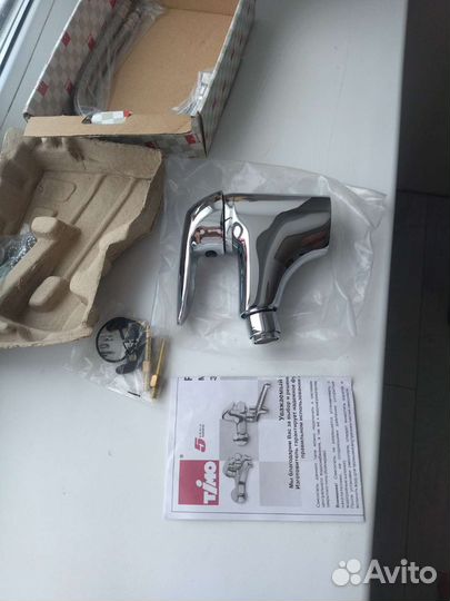 Смеситель для биде, всё в комплекте