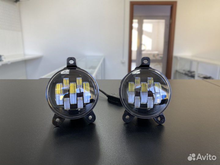 Светодиодные птф 70W LED приора,Газель