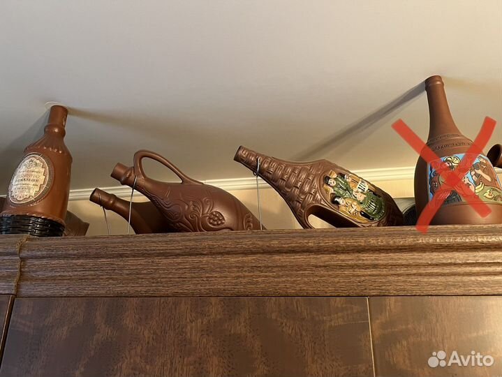 Глиняные бутылки (20 штук)