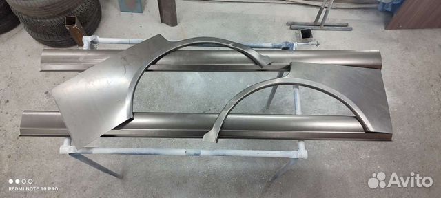 Пороги - задние арки. Изготовление на любой авто