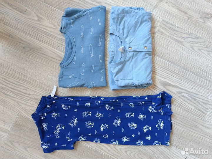 Детские вещи на мальчика пакетом