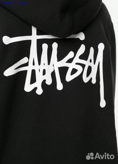 Зипка Stussy чёрная (Арт.80402)