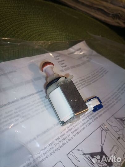 Сливной клапан теплообменника посудомоечной машины