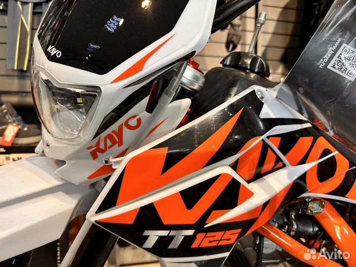 Питбайк kayo basic TT125EM 17/14 KRZ