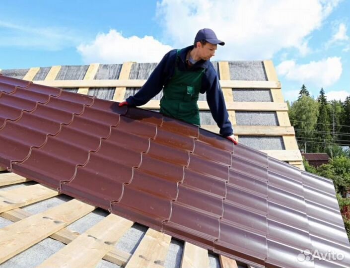 Крыша кровельные работы