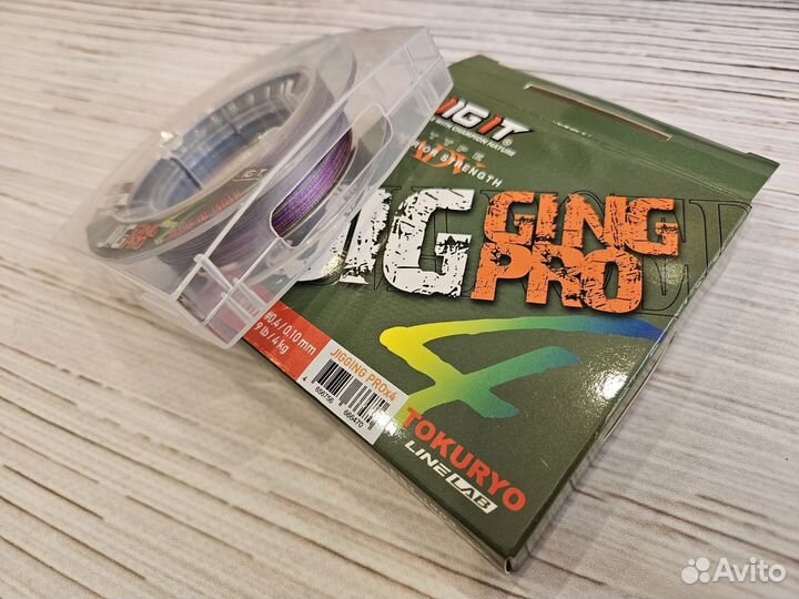 Шнур Jig It x Tokuryo JiggingPro X4 #1.0/150m/7.0k