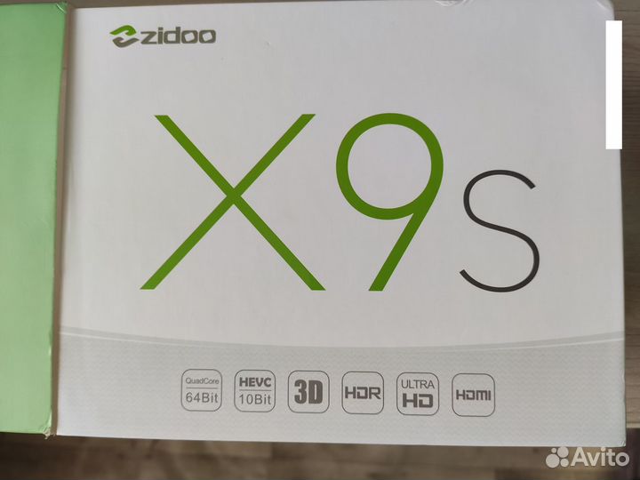 Android SMART тв приставка zidoo X9S