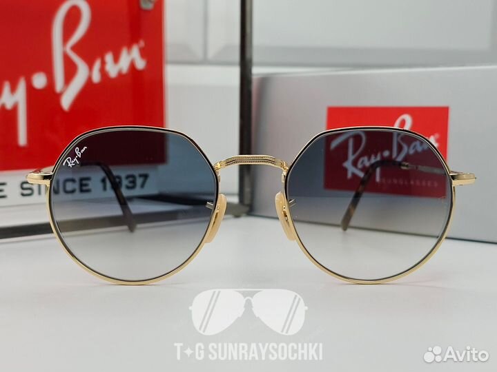 Очки Ray Ban 3565 Jack Серый Градиент