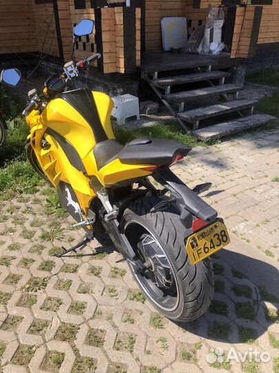 Электромотоцикл 72v 180ah