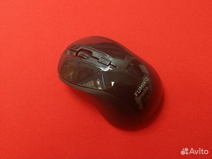 Мышь беспроводная fumiko WM01 черная