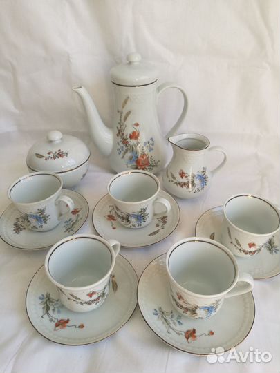 Кофейный сервиз гдр