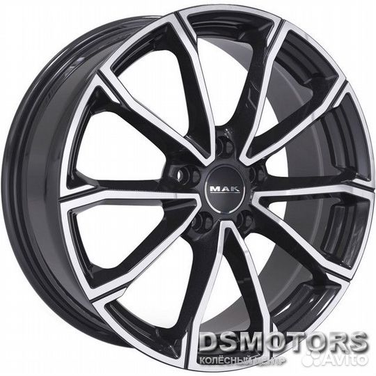 Диски DaVinci 7.0/18 5x114.3 ET35 d60.1 black mirr