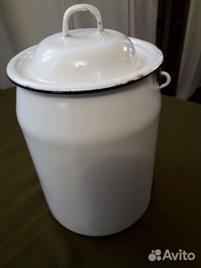 Бидон эмалированный СССР