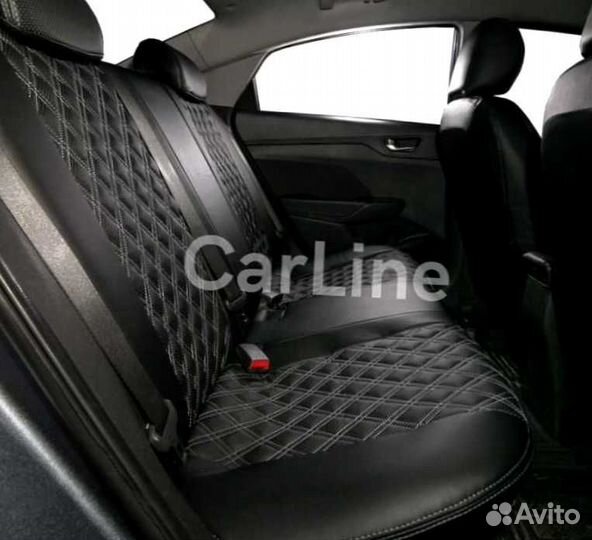 Автомобильные чехлы Hyundai Solaris (II)