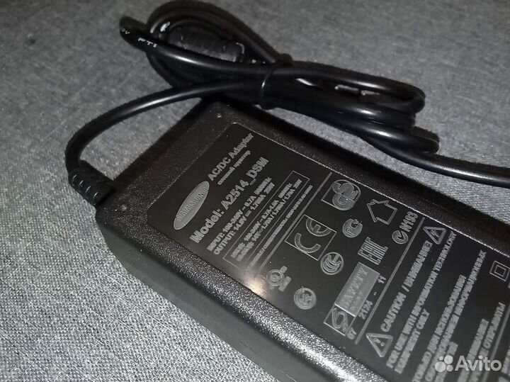 Адаптер для монитора Samsung 14V 25W новый