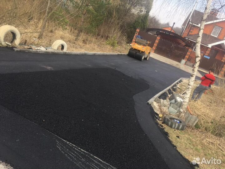Укладка асфальта Асфальтирований города