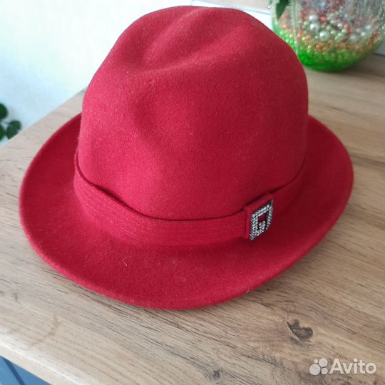 Шляпа фетровая женская