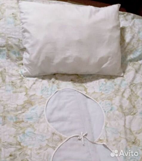 Мягкая подушка Hampdan IKEA, наволочка в подарок