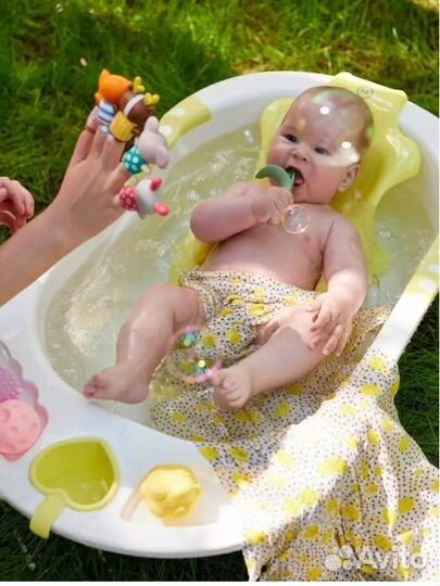 Ванночка для купания happy baby