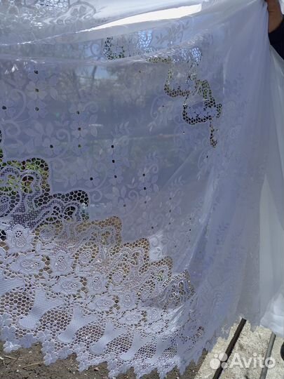 Шёлковая греческая тюль