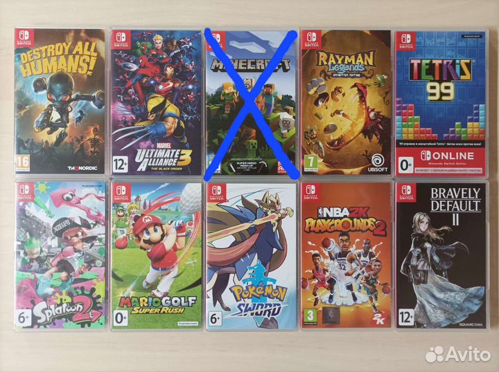 Эксклюзивные игры nintendo switch