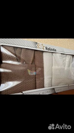 Махровый халат(комплект)