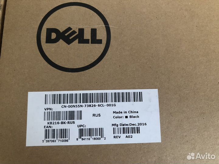 Клавиатура dell