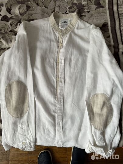 Мужская рубашка Zara белая S