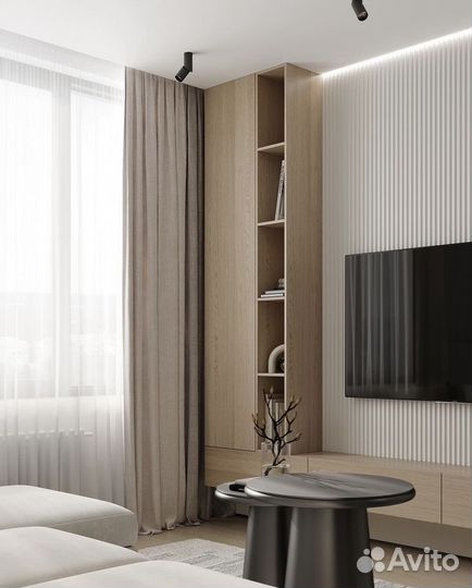 Тумба под тв с пеналами