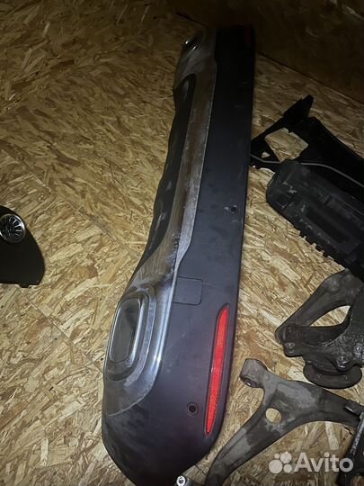 Бампер задний в сборе на mercedes GLA H247