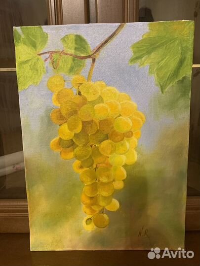 Картина с виноградом. Живопись. Картина на заказ