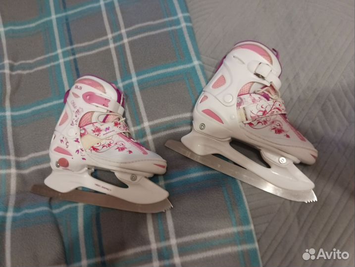 Коньки для девочки раздвижные