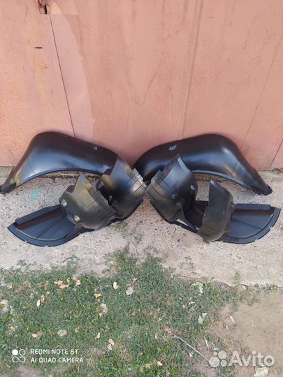 Подкрылки (локеры) передние Ваз 2170 Приора Новые