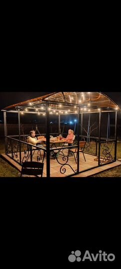 Беседка садовая поликарбонат