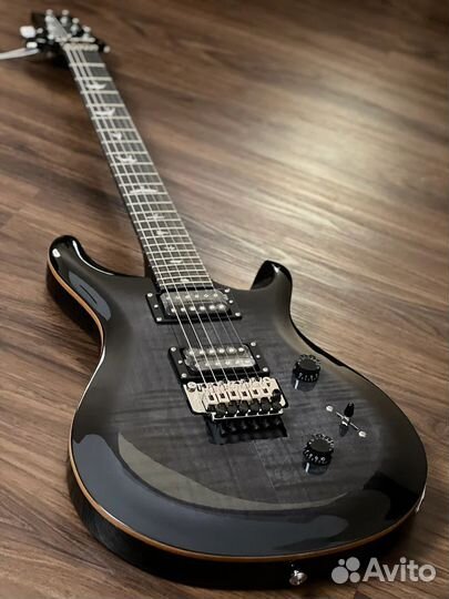 PRS SE Custom 24 Floyd Charcoal Burst