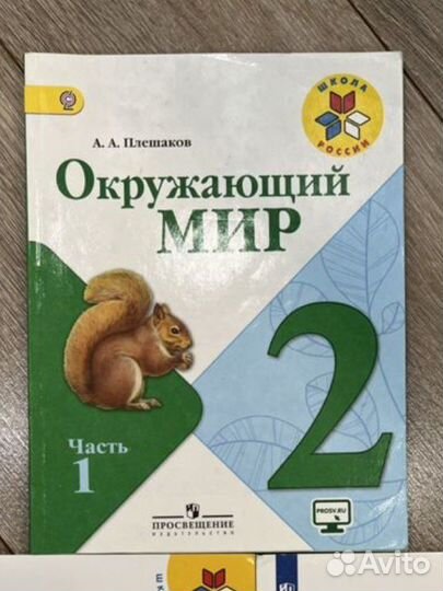 Окружающий мир 2 класс учебник и рабочая тетрадь