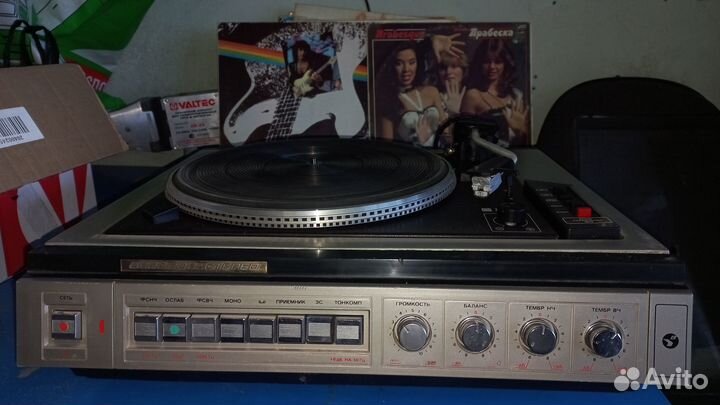 Виниловый проигрыватель Вега 109