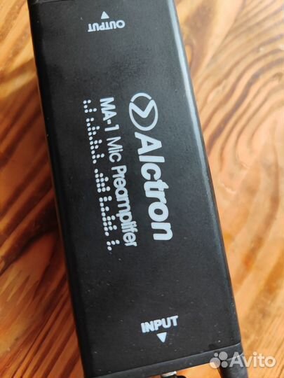 Предусилитель для микрофона alctron ma-1
